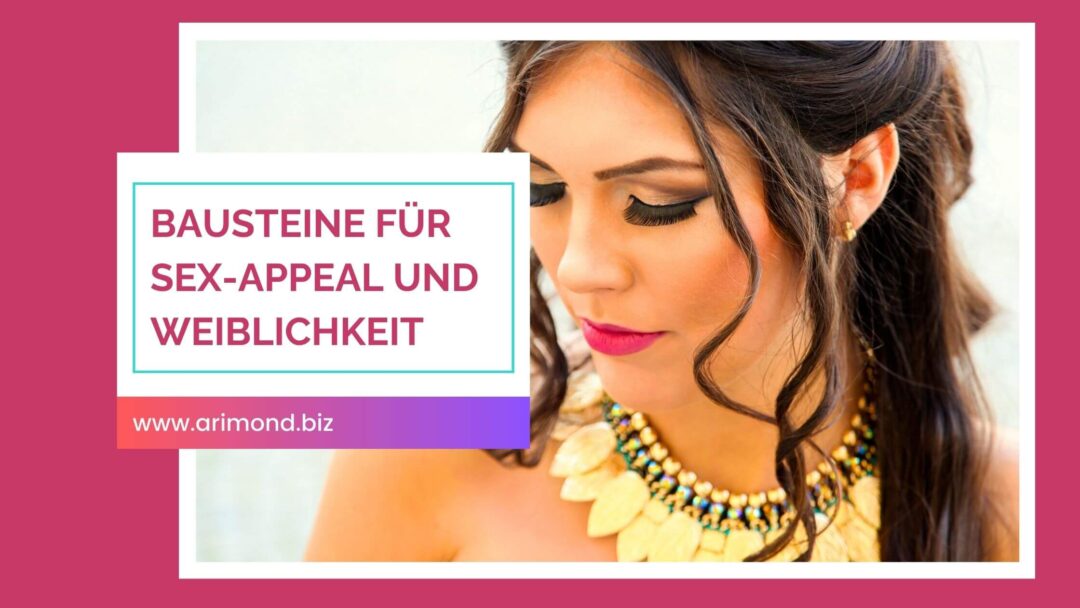 schoene Frau mit Sex Appeal