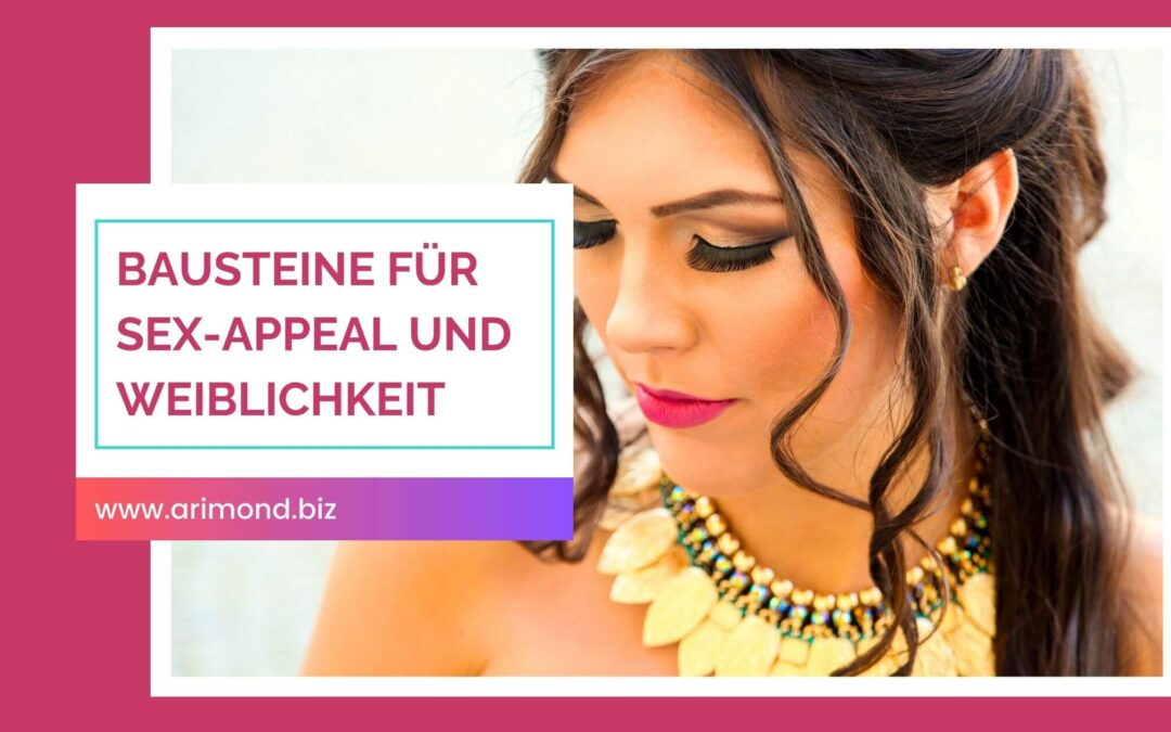 schoene Frau mit Sex Appeal