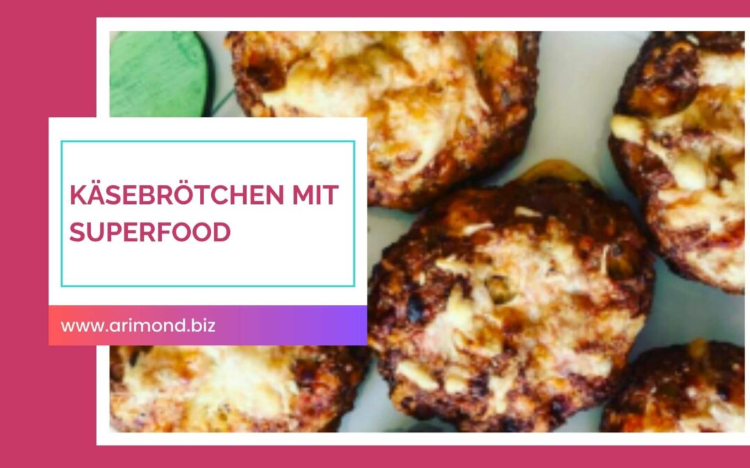 Käsebrötchen mit Super Food