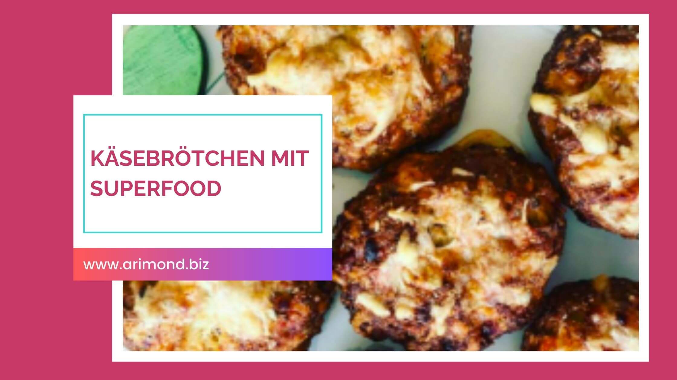 Käsebrötchen mit Super Food