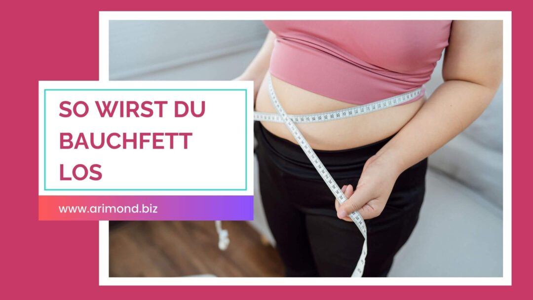 Frau misst Bauchumfang